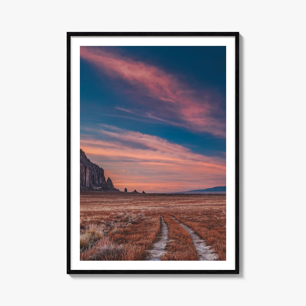 New Mexico no. 3 colorful photo poster of United States – vertical wall art, unframed print shown in interior mockup