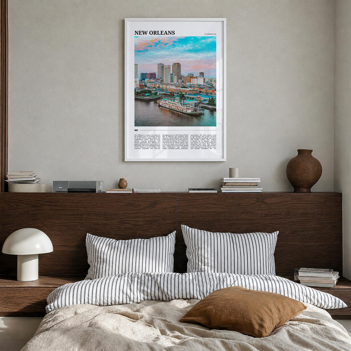 New Orleans Travel Poster