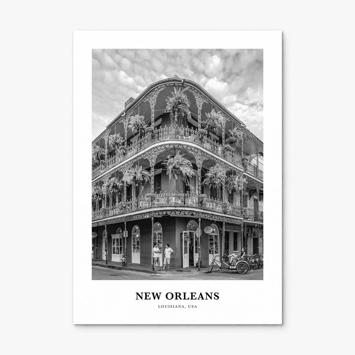 New Orleans Classic No 2 Poster, print only (unframed)