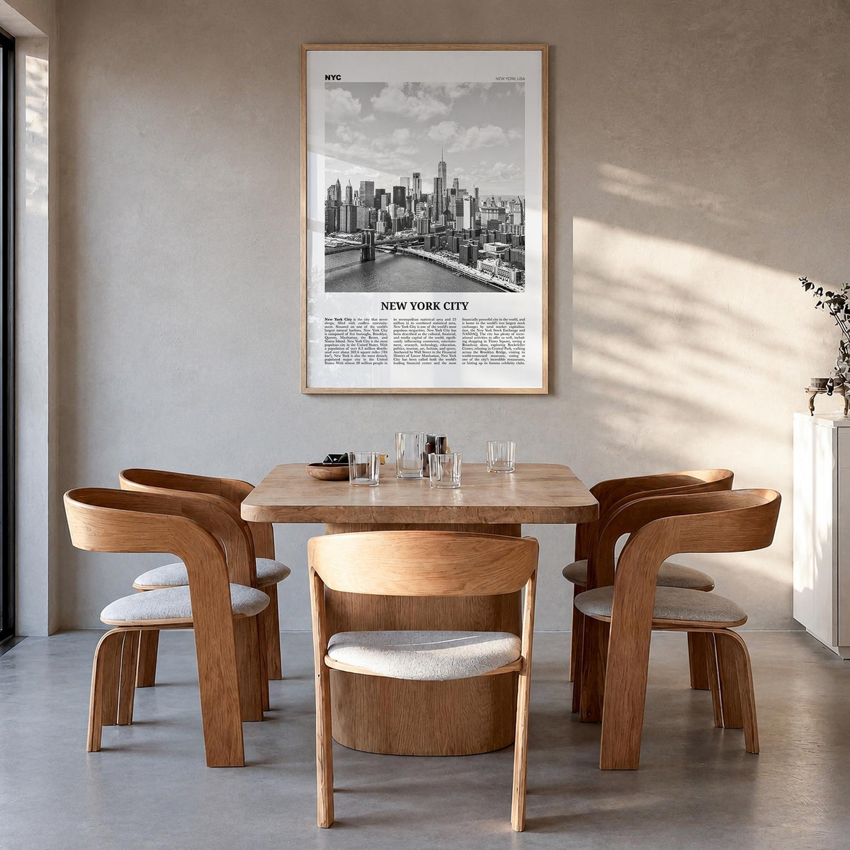 New York City Newspaper No 7 Poster