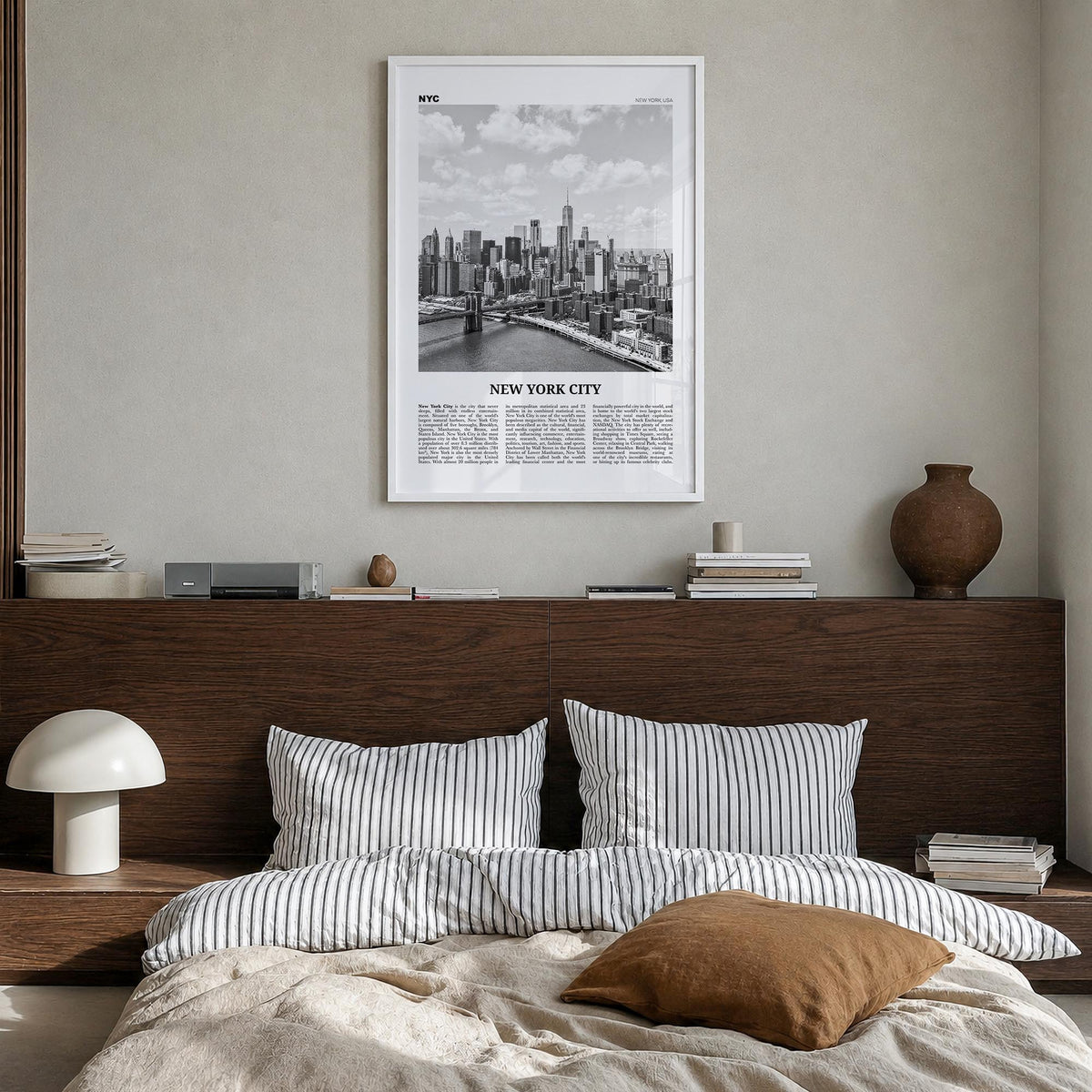 New York City Newspaper No 7 Poster