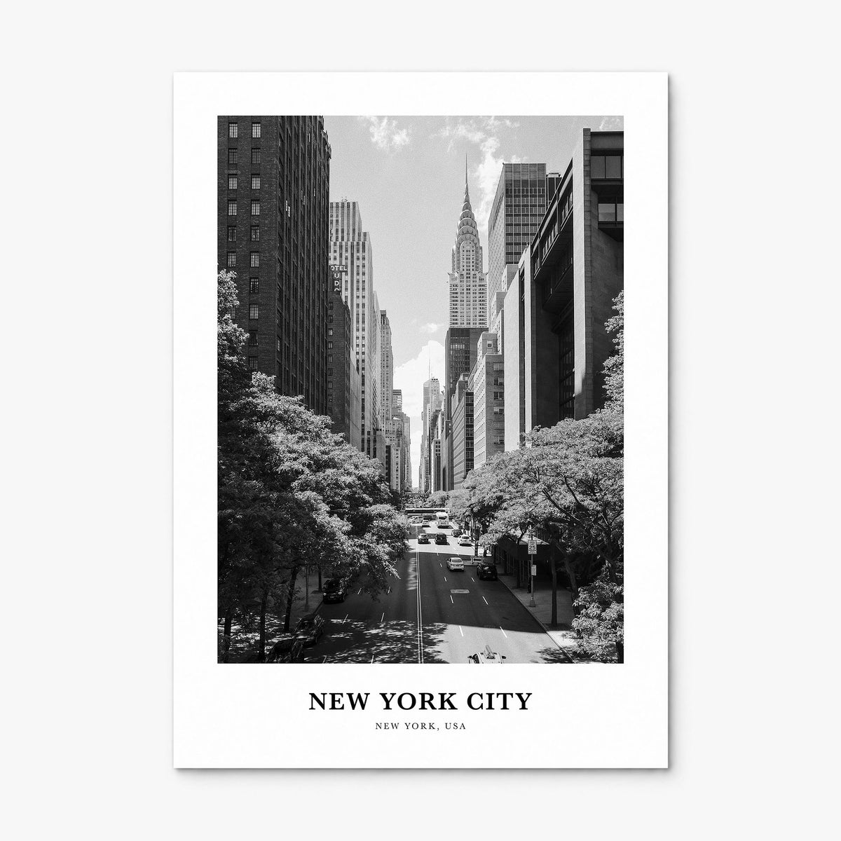 New York City Classic No 6 Poster, print only (unframed)