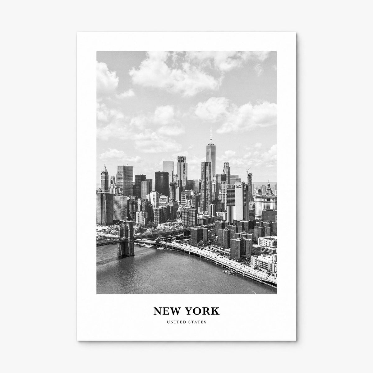 New York (State) Classic Poster, print only (unframed)