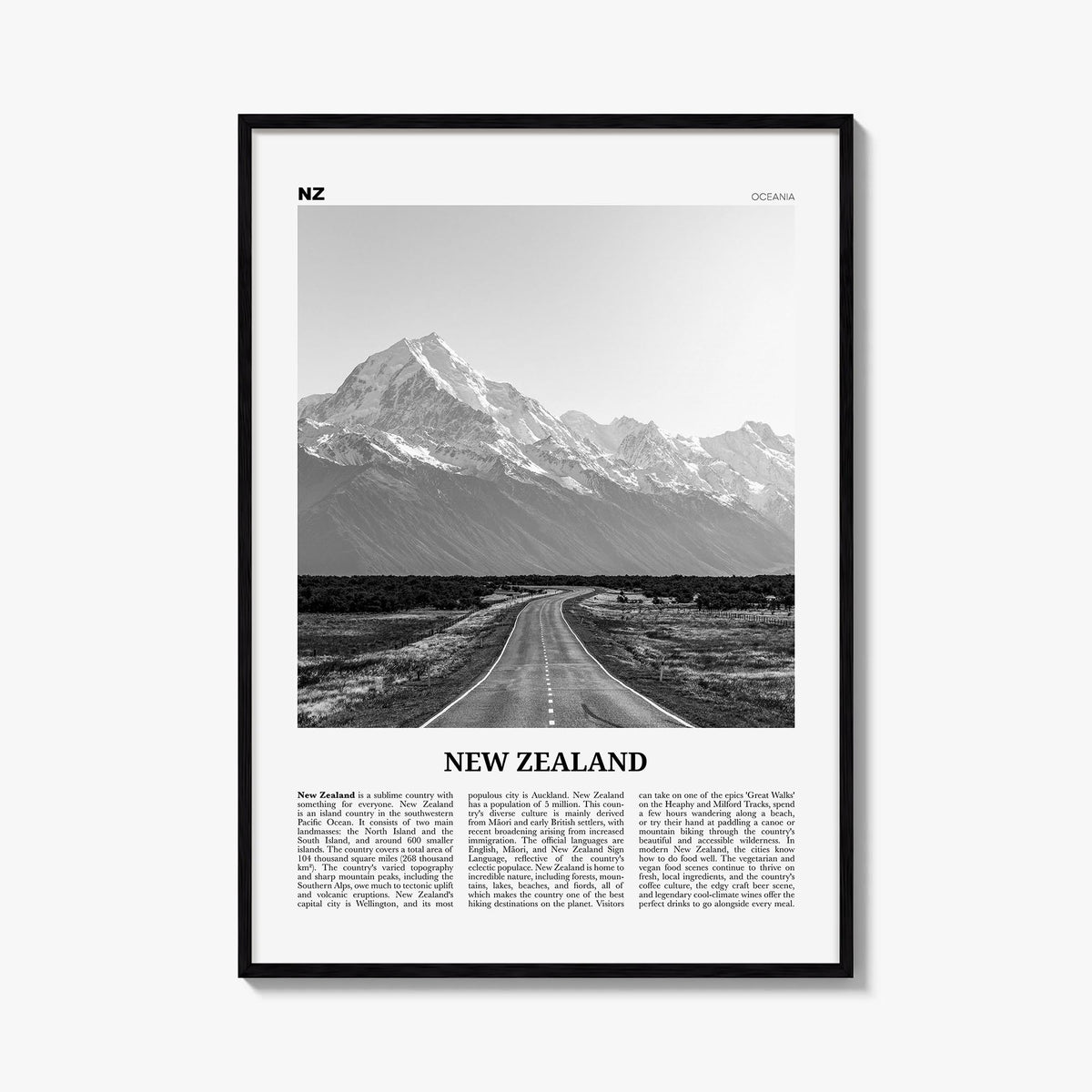 New Zealand Newspaper No 1 Poster