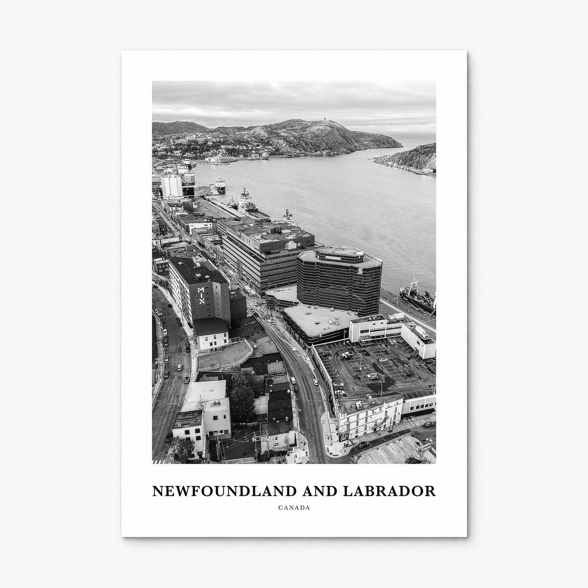 Newfoundland and Labrador Classic Poster, print only (unframed)