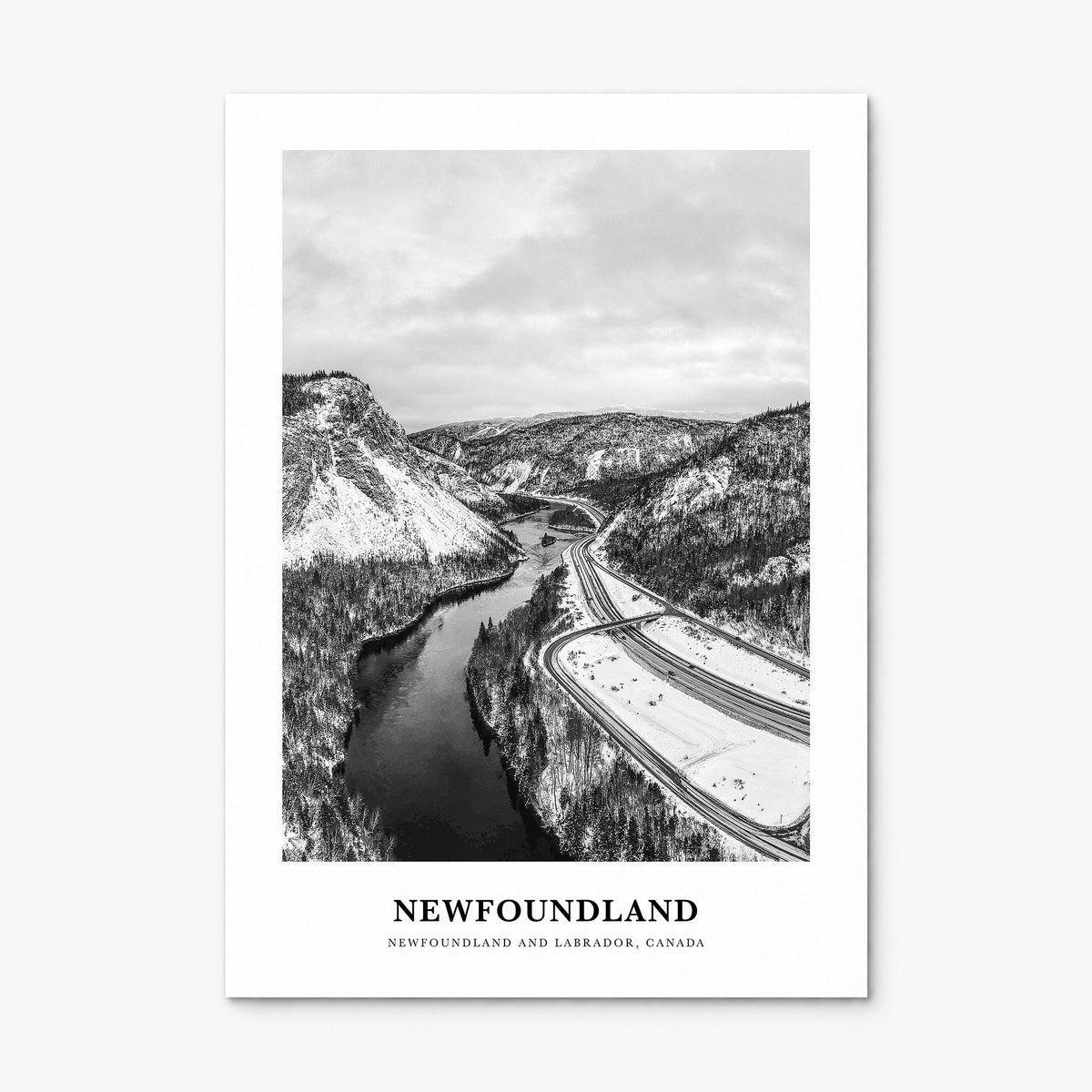 Newfoundland Classic Poster, print only (unframed)