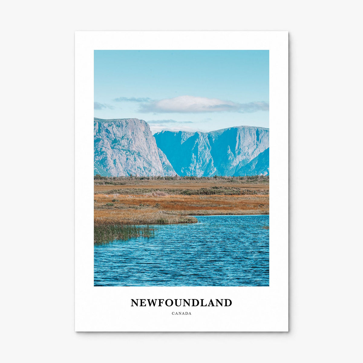 Newfoundland Classic Poster, print only (unframed)