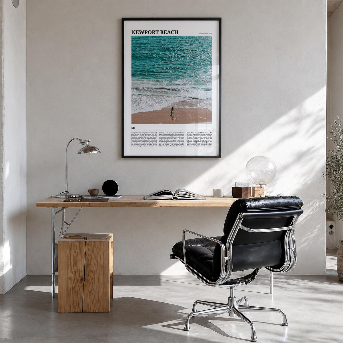 Newport Beach Travel Poster