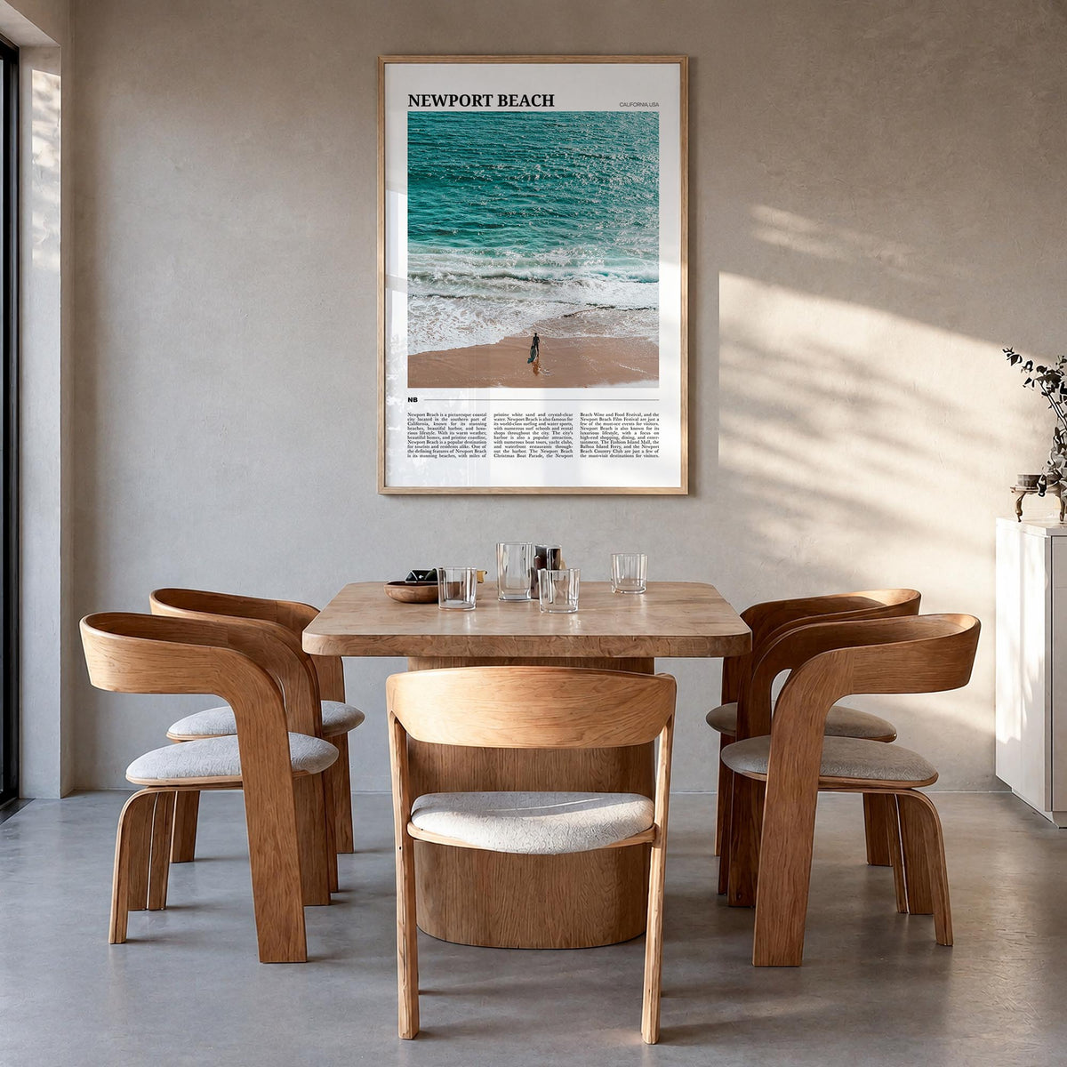Newport Beach Travel Poster
