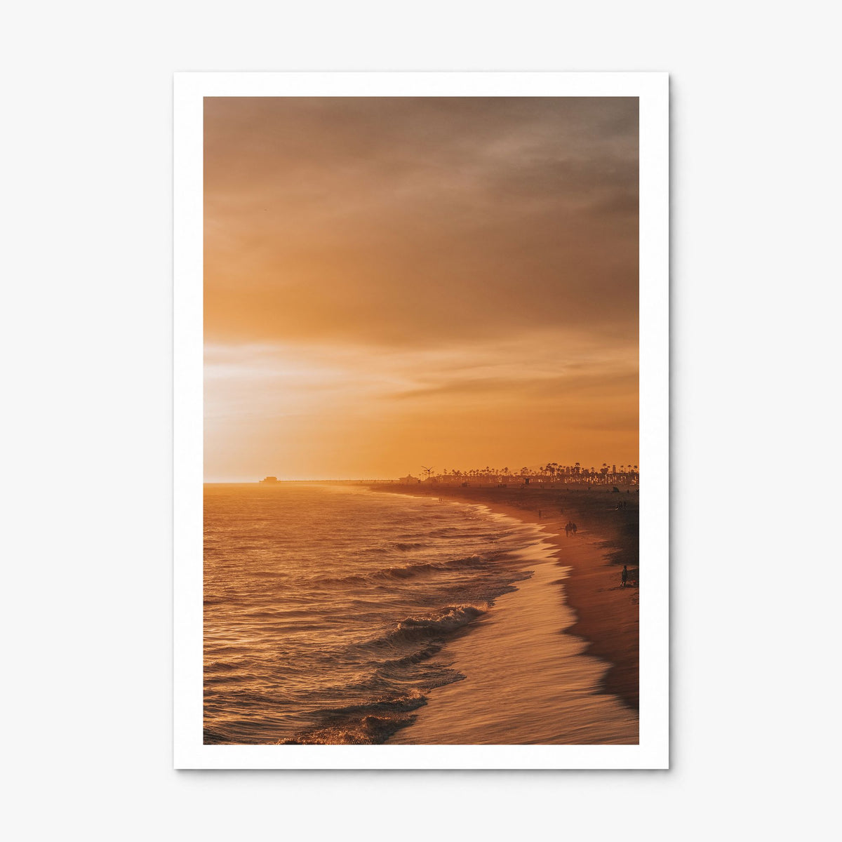 Newport Beach Photo No 5 Poster, print only (unframed), white border