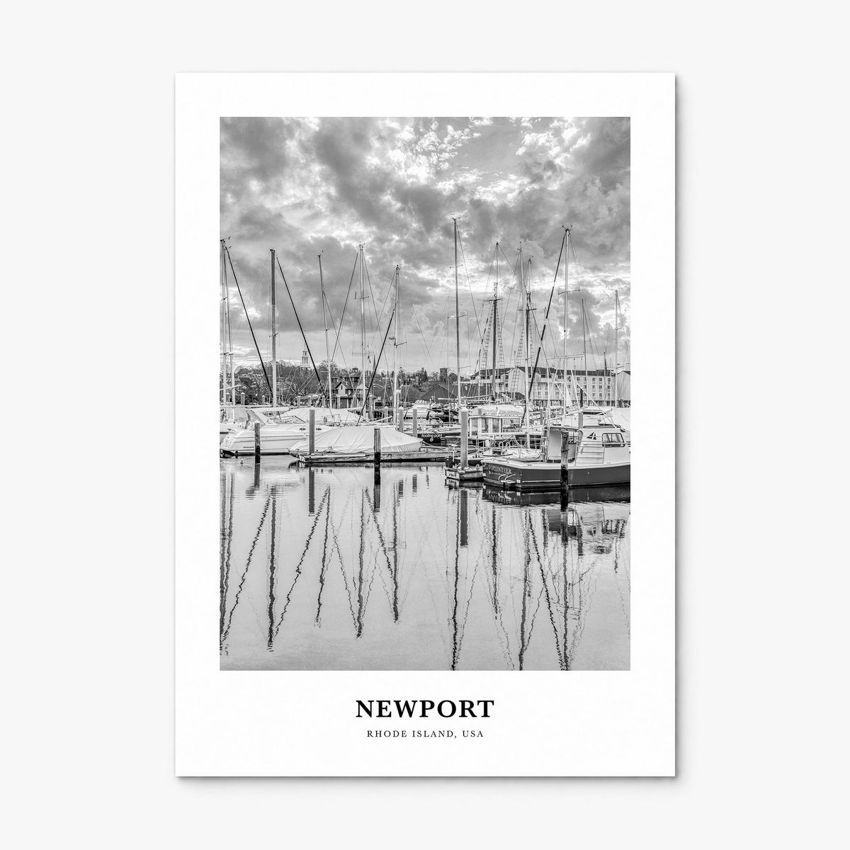 Newport, Rhode Island Classic Poster, print only (unframed)