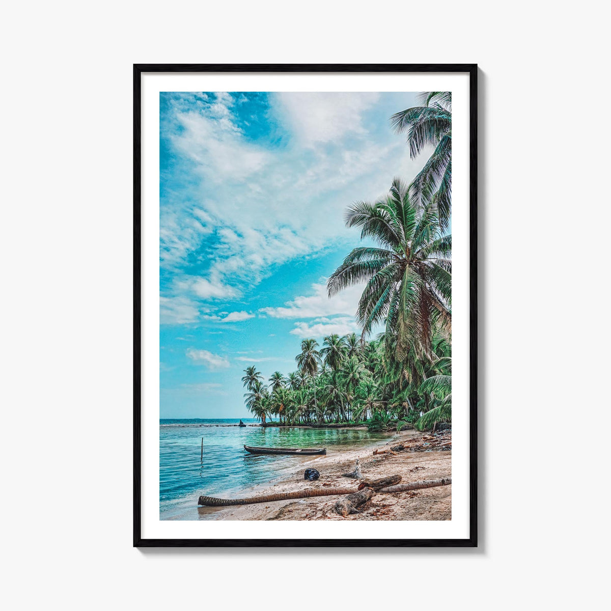 Nicaragua colorful photo poster of Central America – vertical wall art, unframed print shown in interior mockup