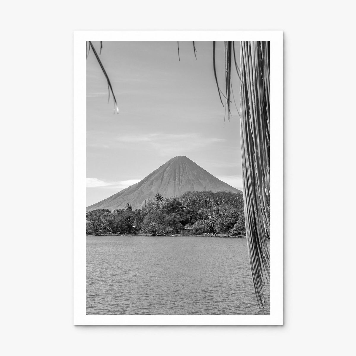 Nicaragua Photo Poster, print only (unframed), white border