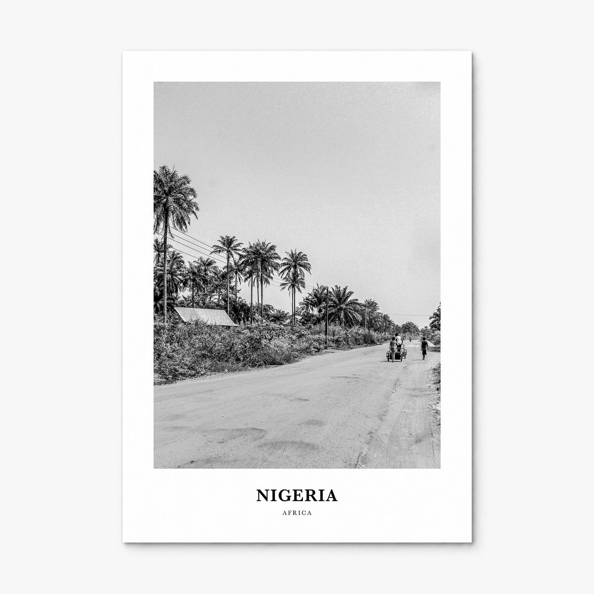 Nigeria Classic No 2 Poster, print only (unframed)