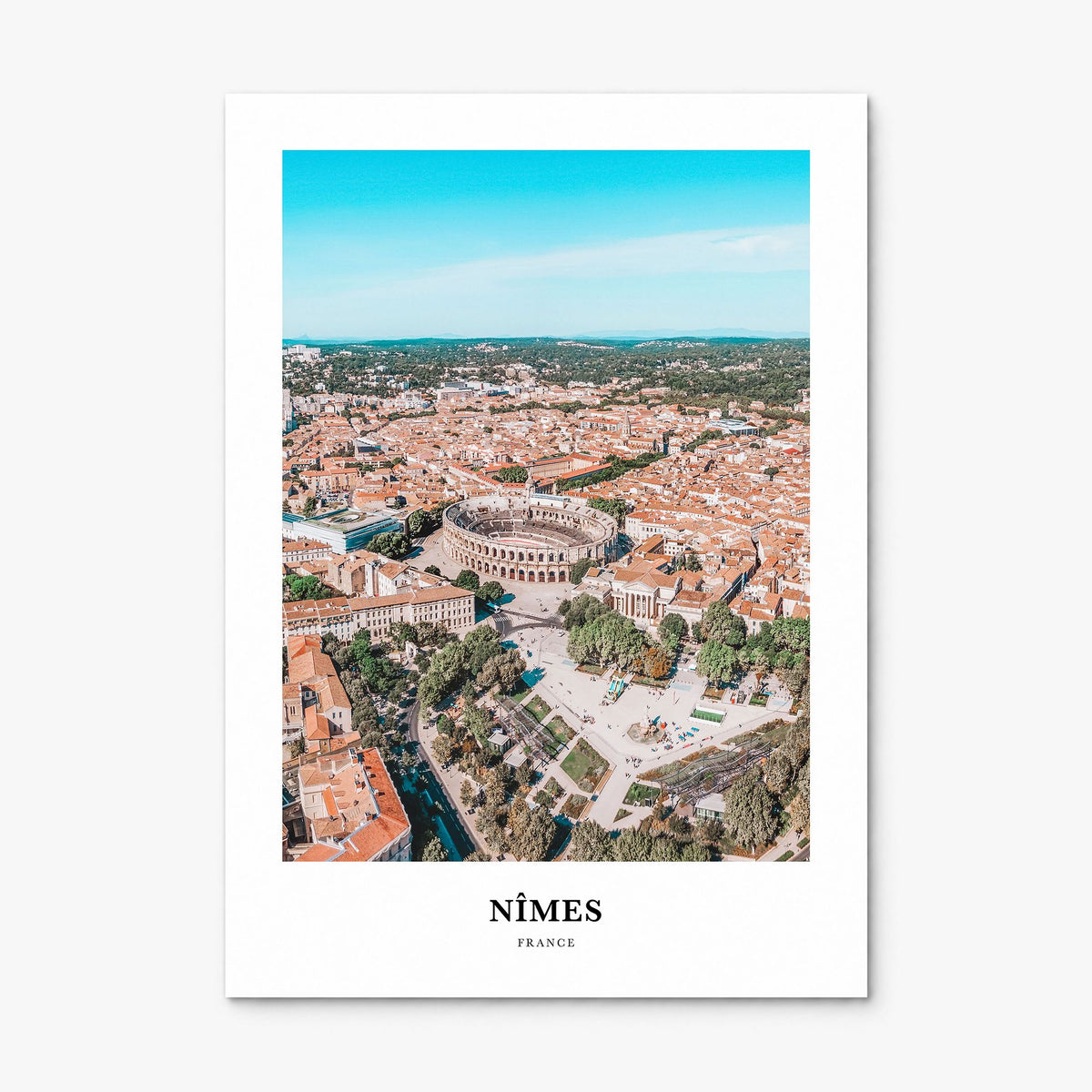 Nîmes Classic Poster, print only (unframed)