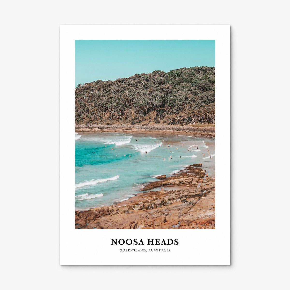 Noosa Heads Classic Poster, print only (unframed)