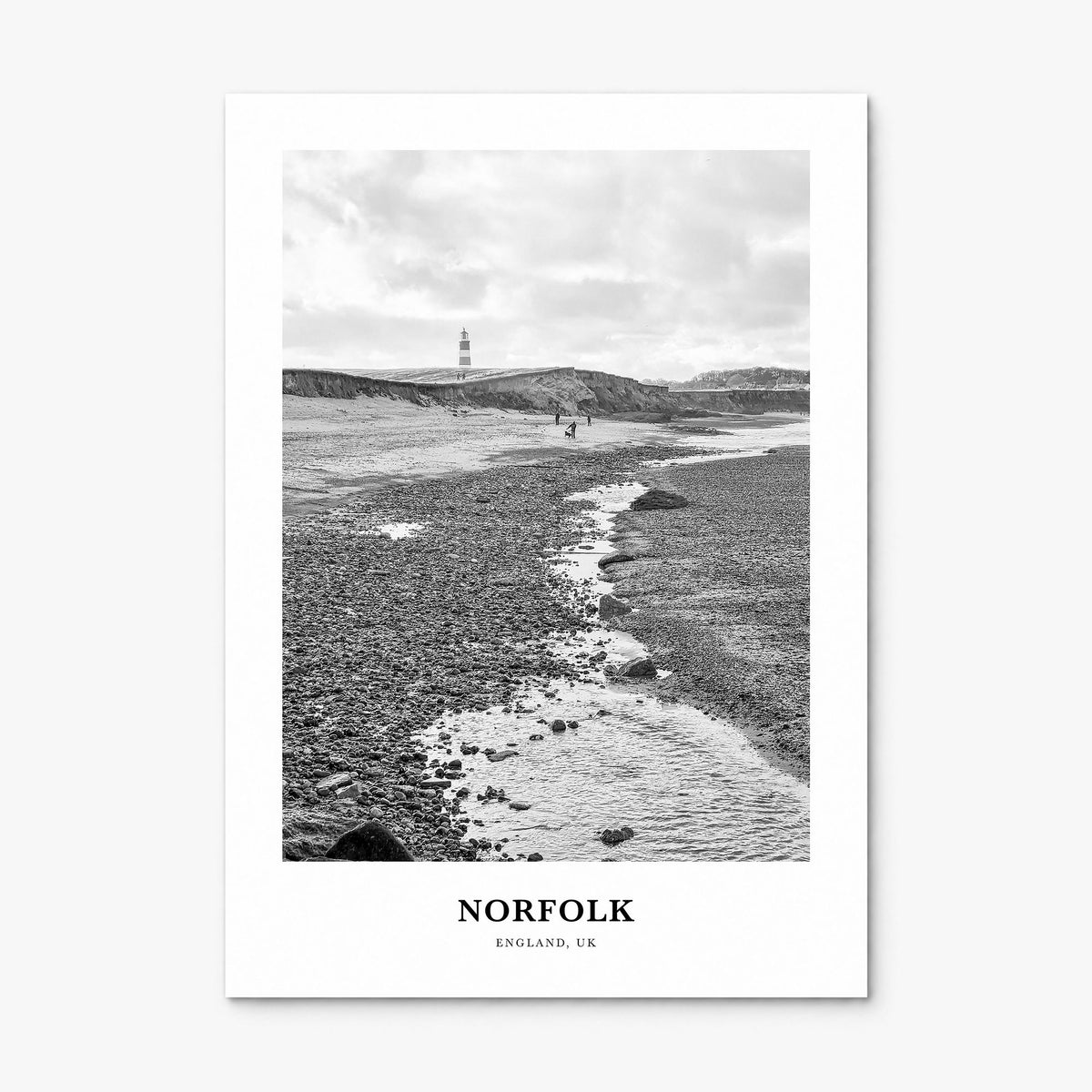 Norfolk, England Classic Poster, print only (unframed)