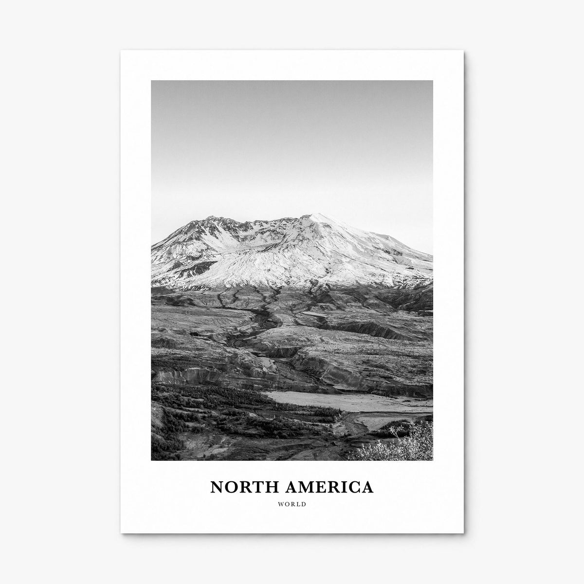 North America Classic Poster, print only (unframed)