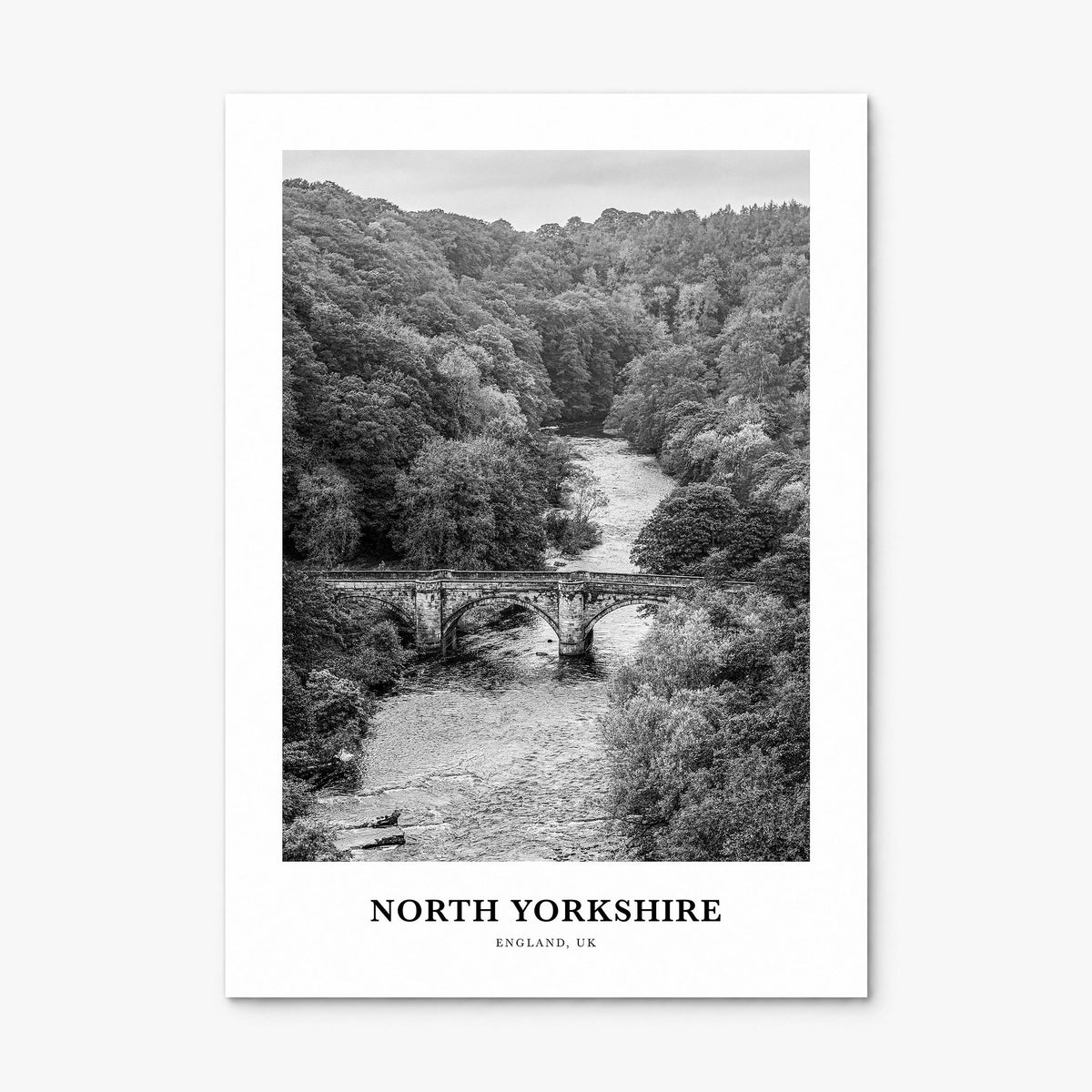 North Yorkshire Classic Poster, print only (unframed)