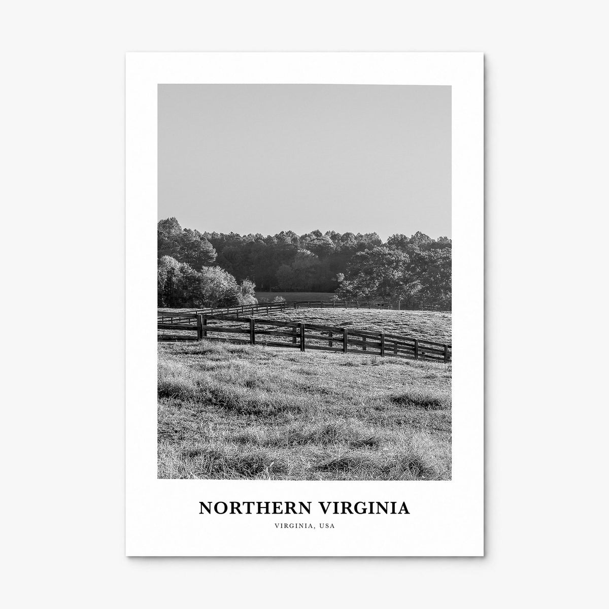 Northern Virginia Classic Poster, print only (unframed)