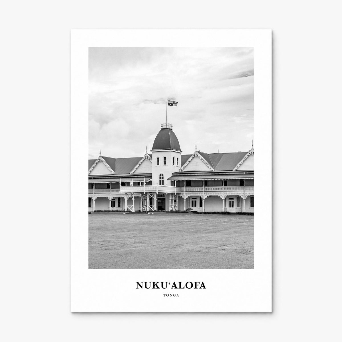 Nuku'alofa Classic Poster, print only (unframed)