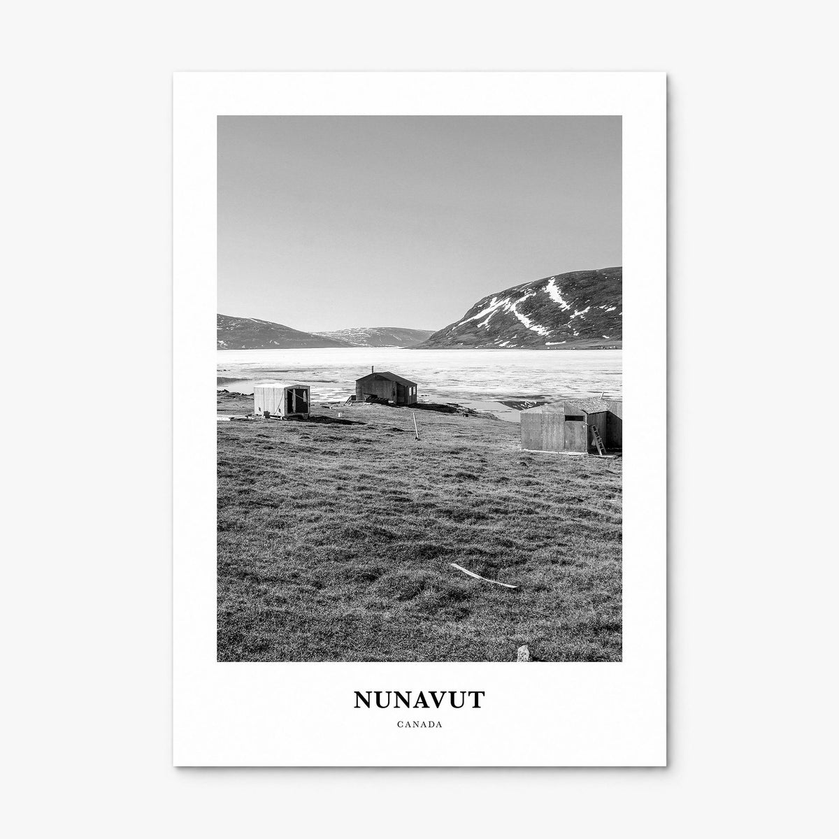 Nunavut Classic Poster, print only (unframed)
