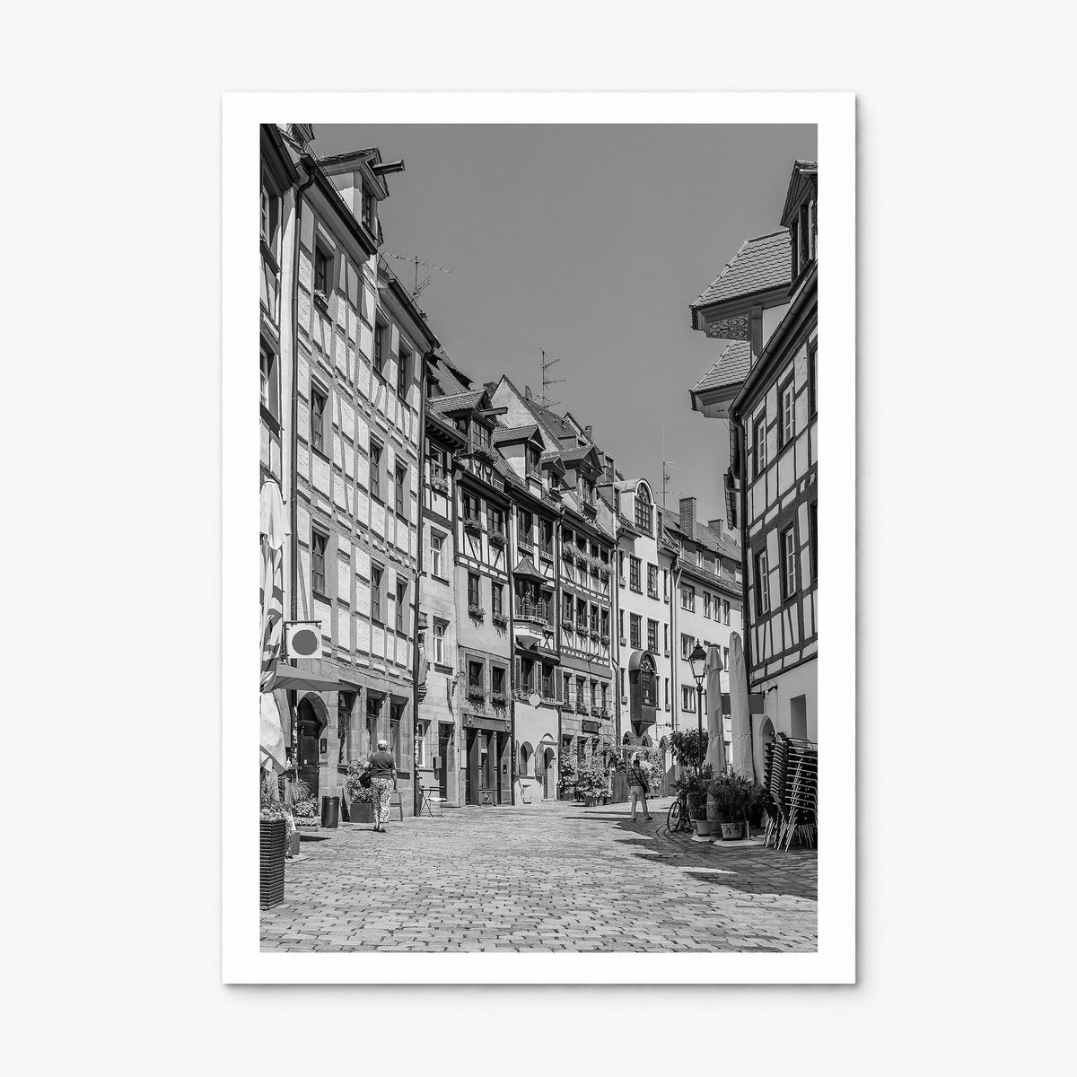 Nuremberg Photo Poster, print only (unframed), white border