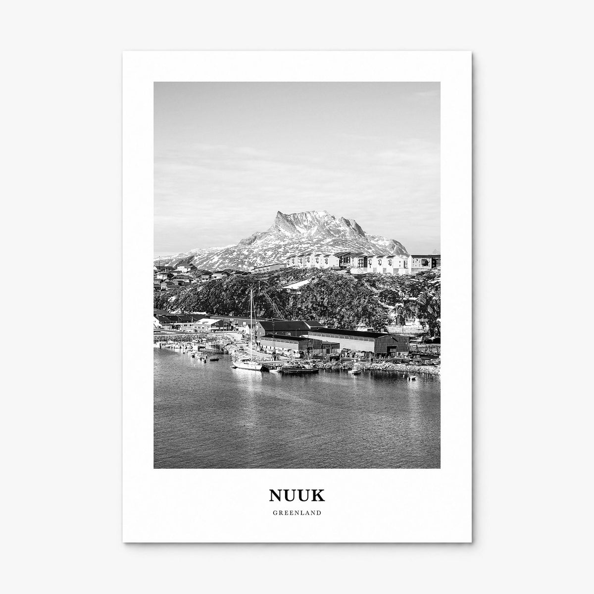 Nuuk Classic Poster, print only (unframed)