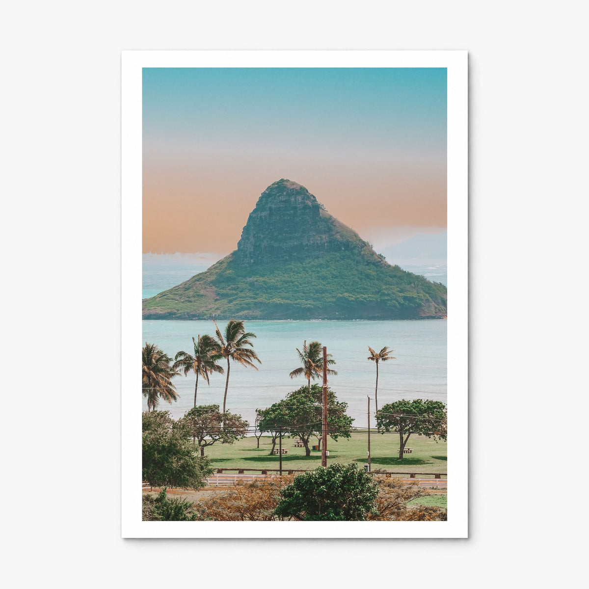 O‘ahu Photo No 1 Poster, print only (unframed), white border