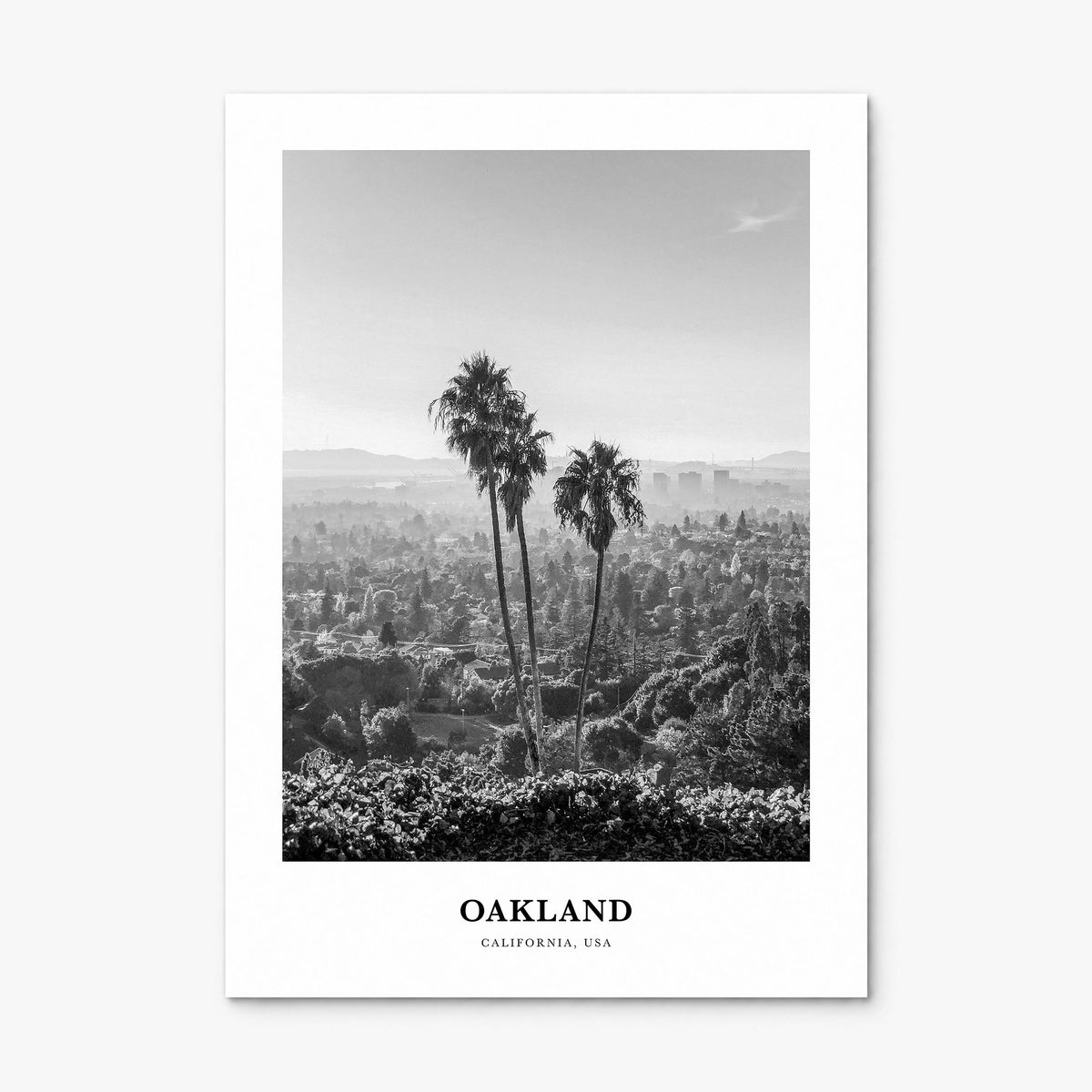 Oakland Classic No 1 Poster, print only (unframed)
