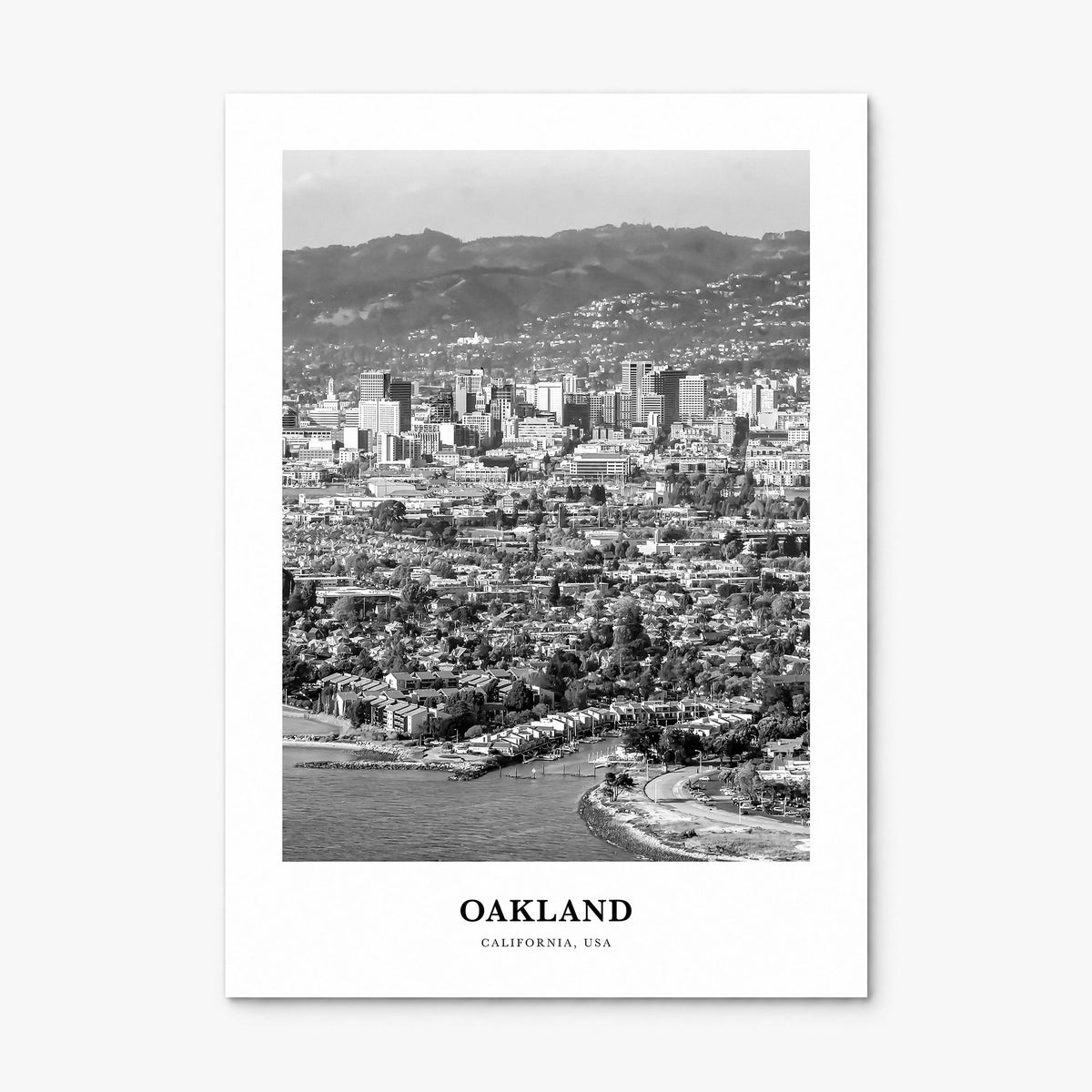 Oakland Classic No 2 Poster, print only (unframed)