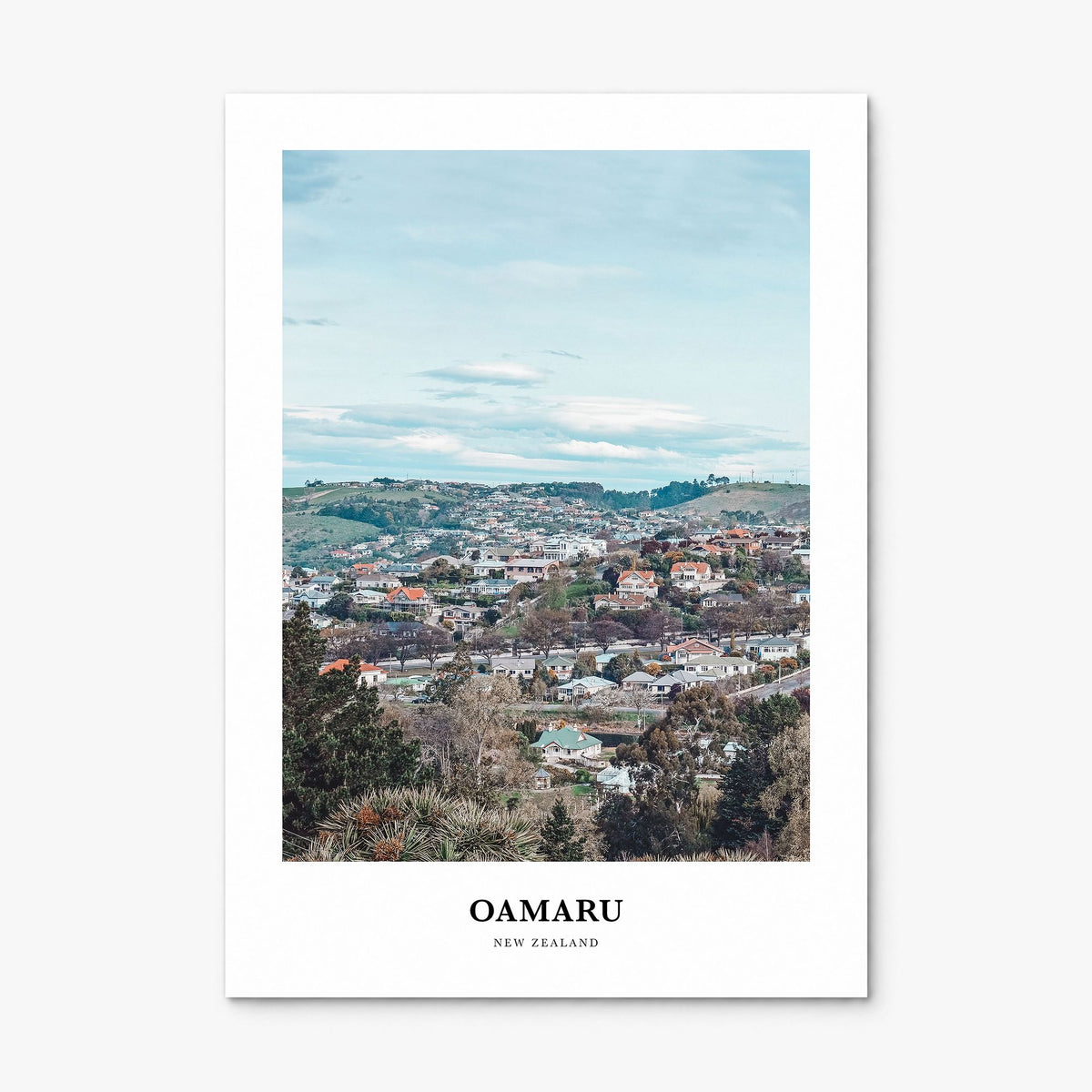 Oamaru Classic Poster, print only (unframed)