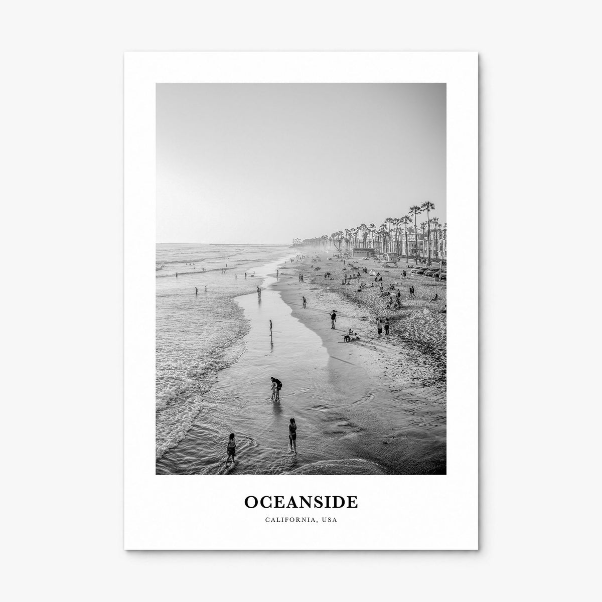 Oceanside Classic No 1 Poster, print only (unframed)