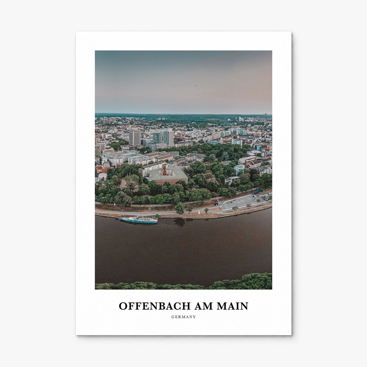 Offenbach am Main Classic Poster, print only (unframed)