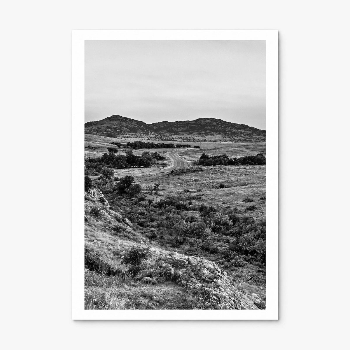 Oklahoma Photo No 1 Poster, print only (unframed), white border