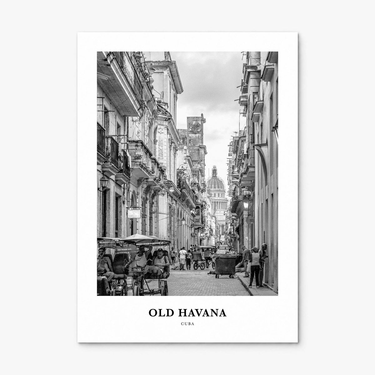 Old Havana Classic Poster, print only (unframed)
