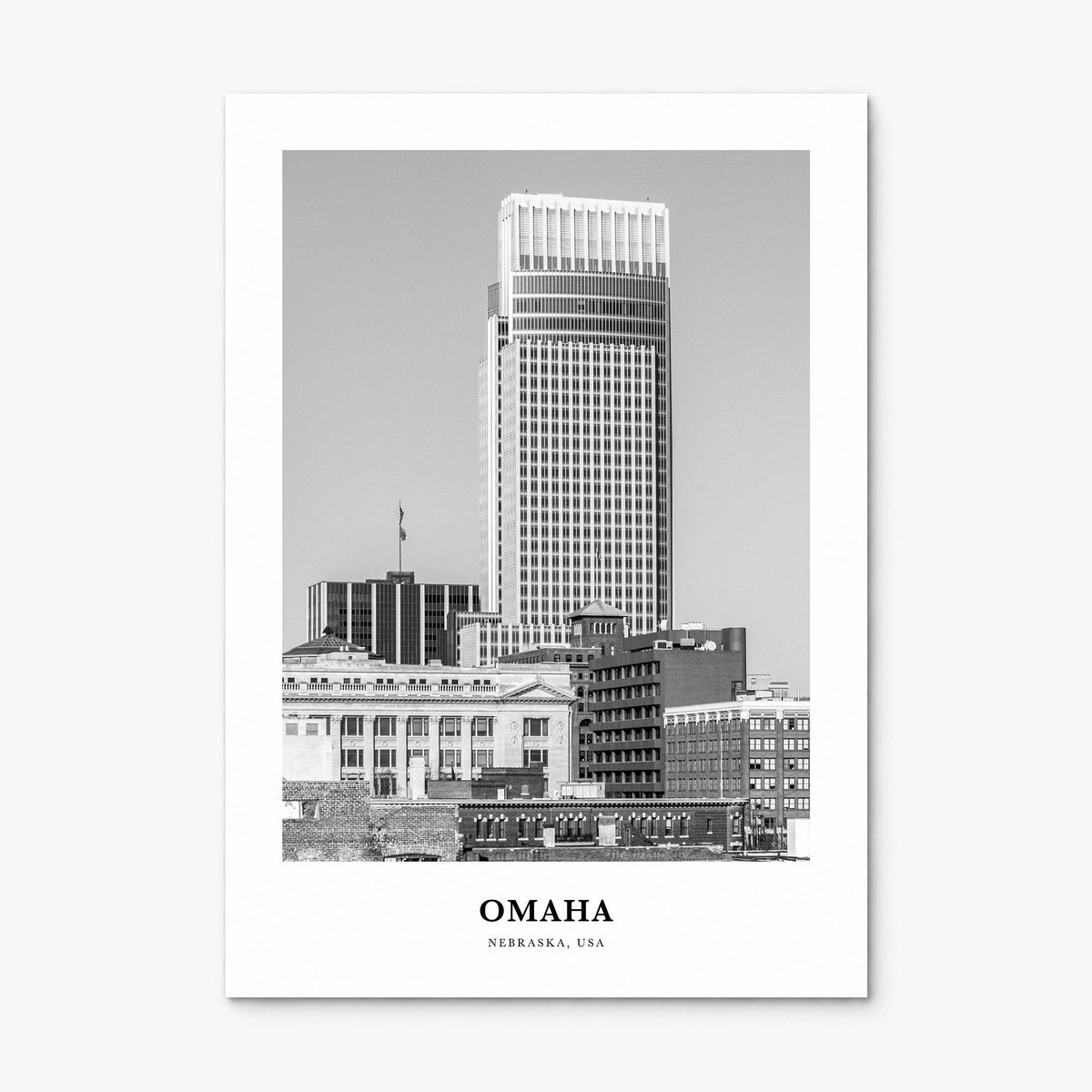 Omaha Classic No 1 Poster, print only (unframed)