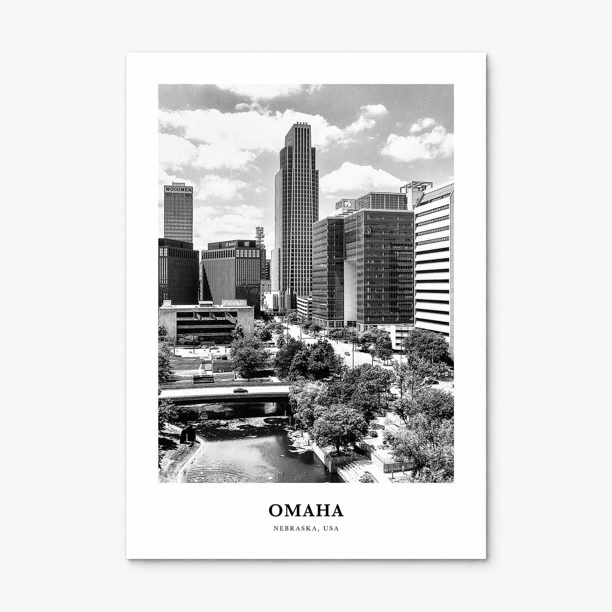Omaha Classic No 2 Poster, print only (unframed)