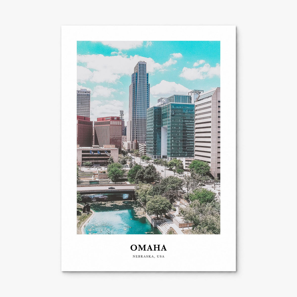 Omaha Classic Poster, print only (unframed)