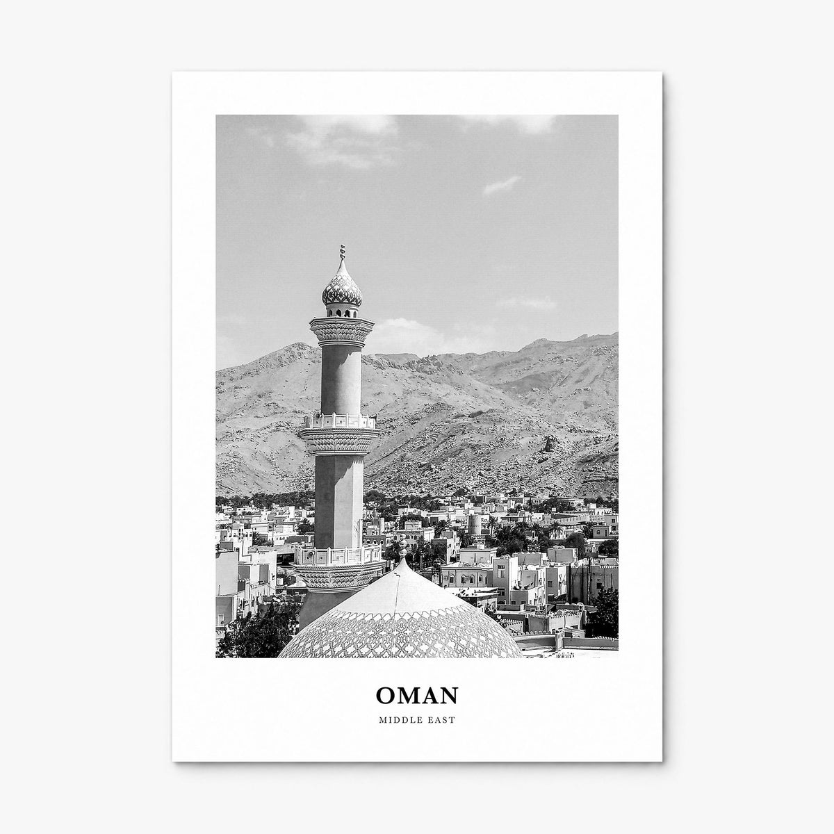 Oman Classic Poster, print only (unframed)