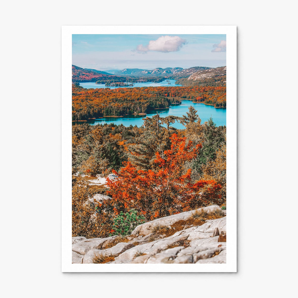 Ontario Photo Poster, print only (unframed), white border