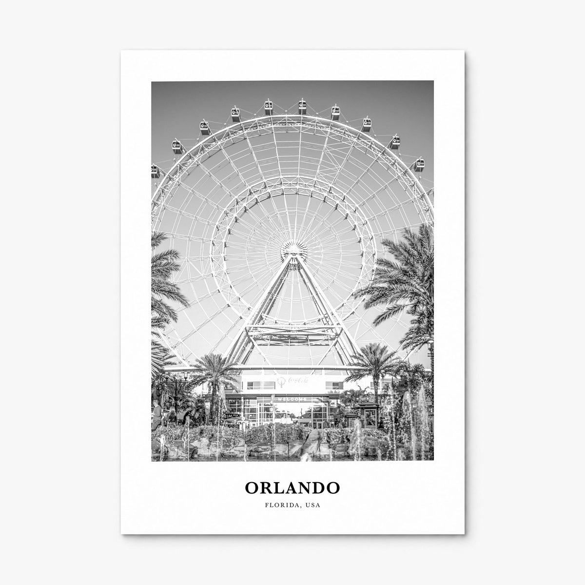 Orlando Classic No 2 Poster, print only (unframed)