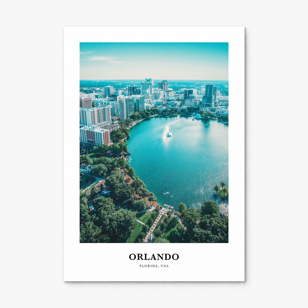 Orlando Classic No 2 Poster, print only (unframed)