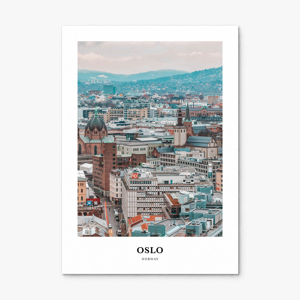 Oslo Classic Poster, print only (unframed)