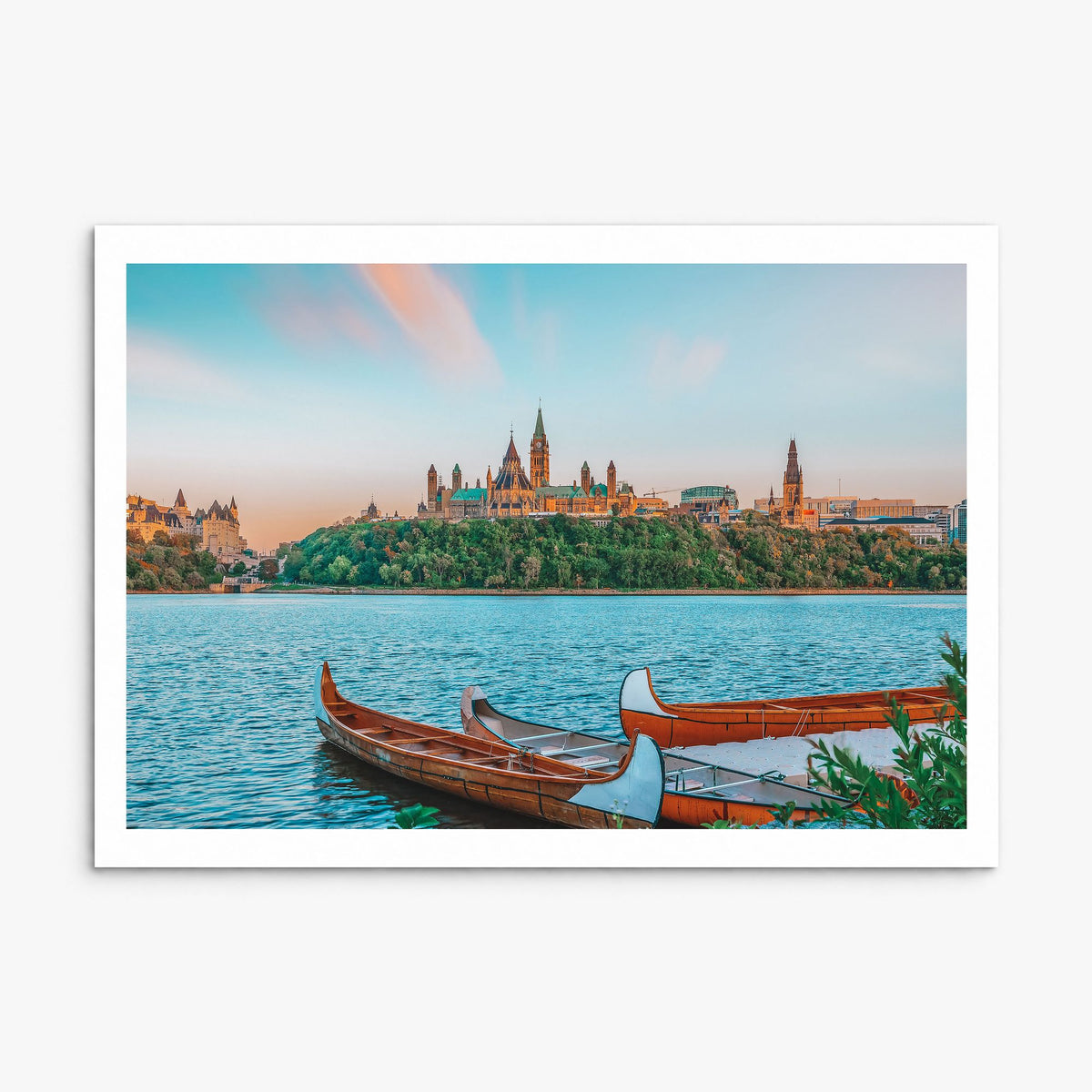 Ottawa Photo Poster, print only (unframed), white border