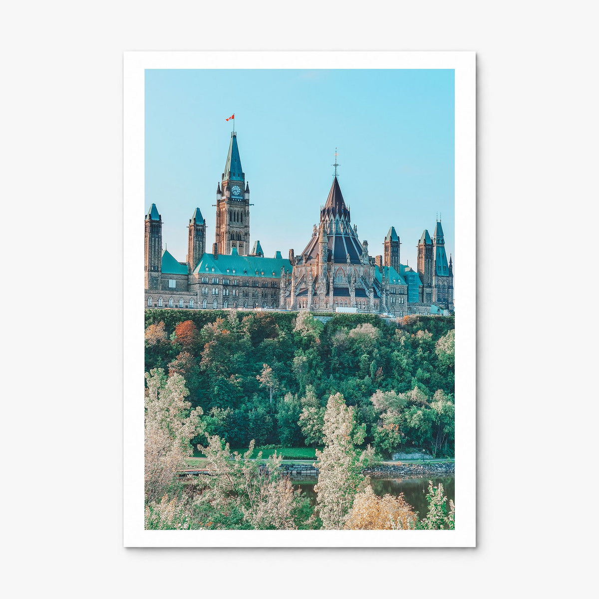 Ottawa Photo No 1 Poster, print only (unframed), white border