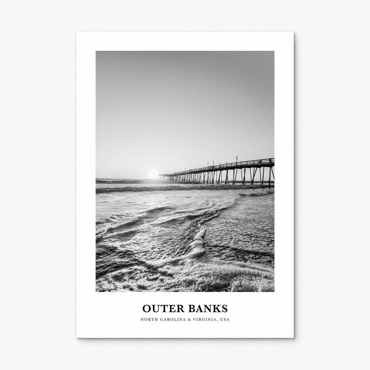 Outer Banks Classic Poster, print only (unframed)