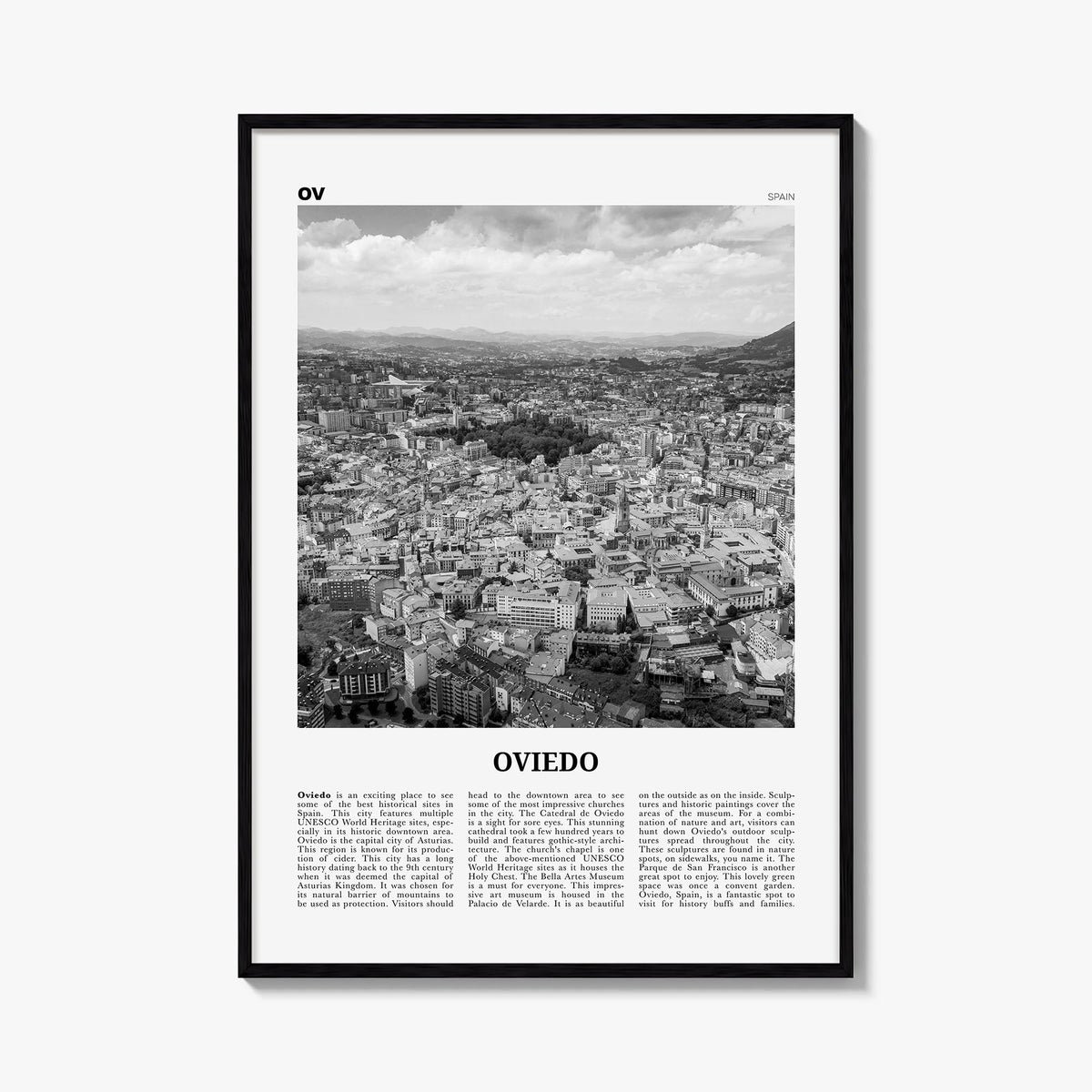 Oviedo Newspaper Poster