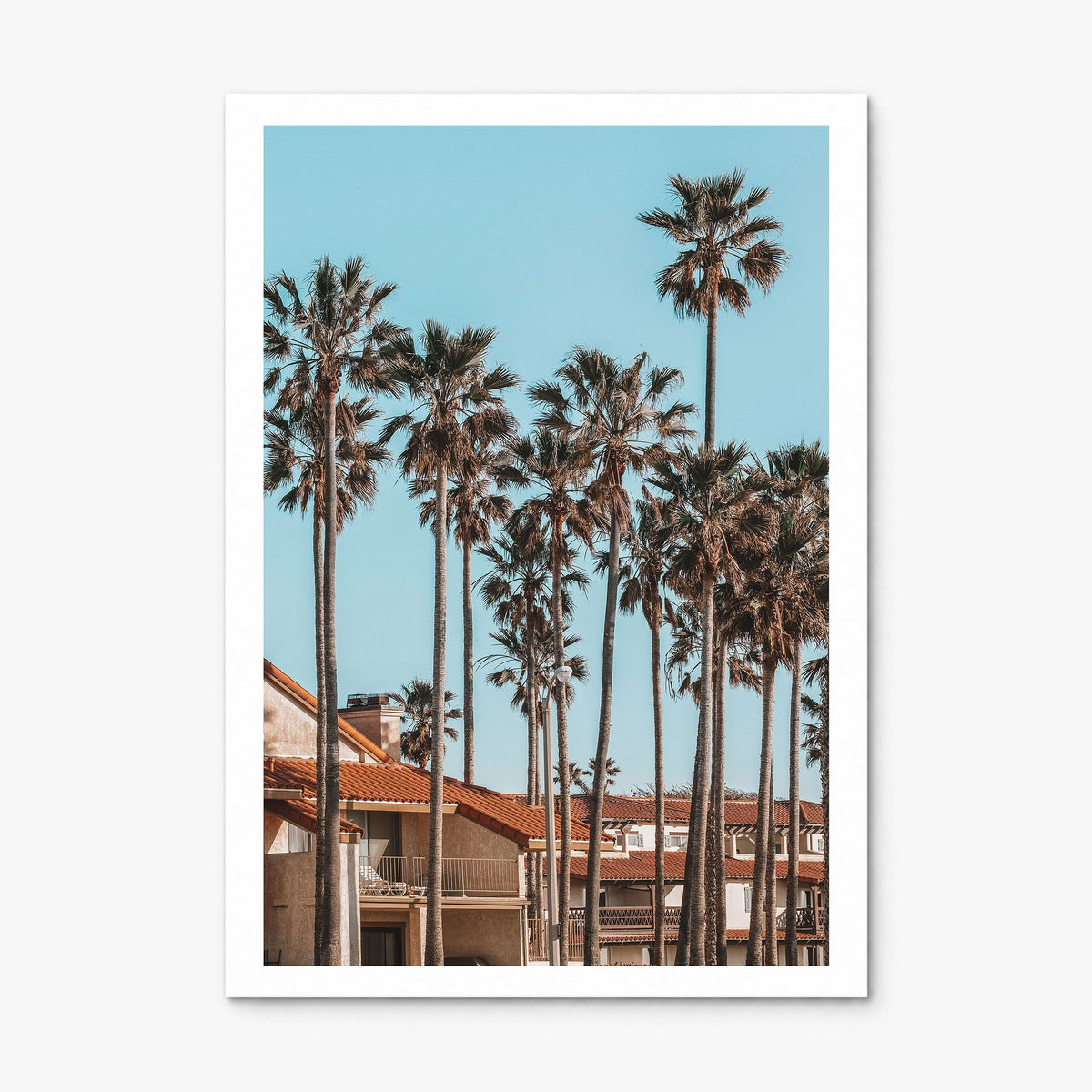 Oxnard Photo Poster, print only (unframed), white border