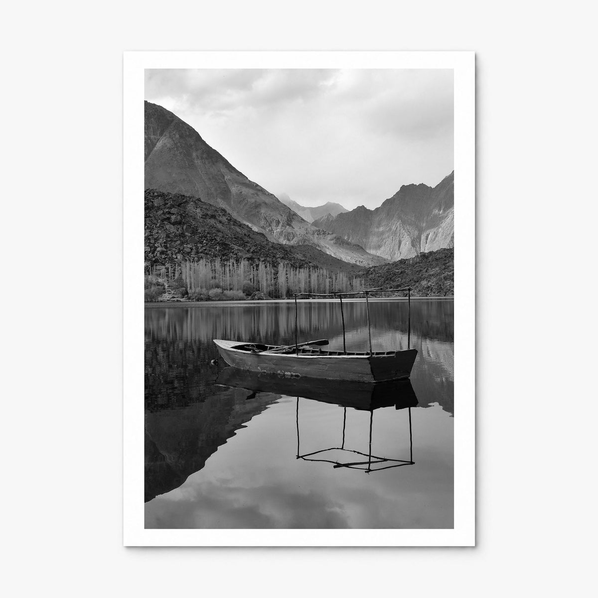 Pakistan Photo Poster, print only (unframed), white border